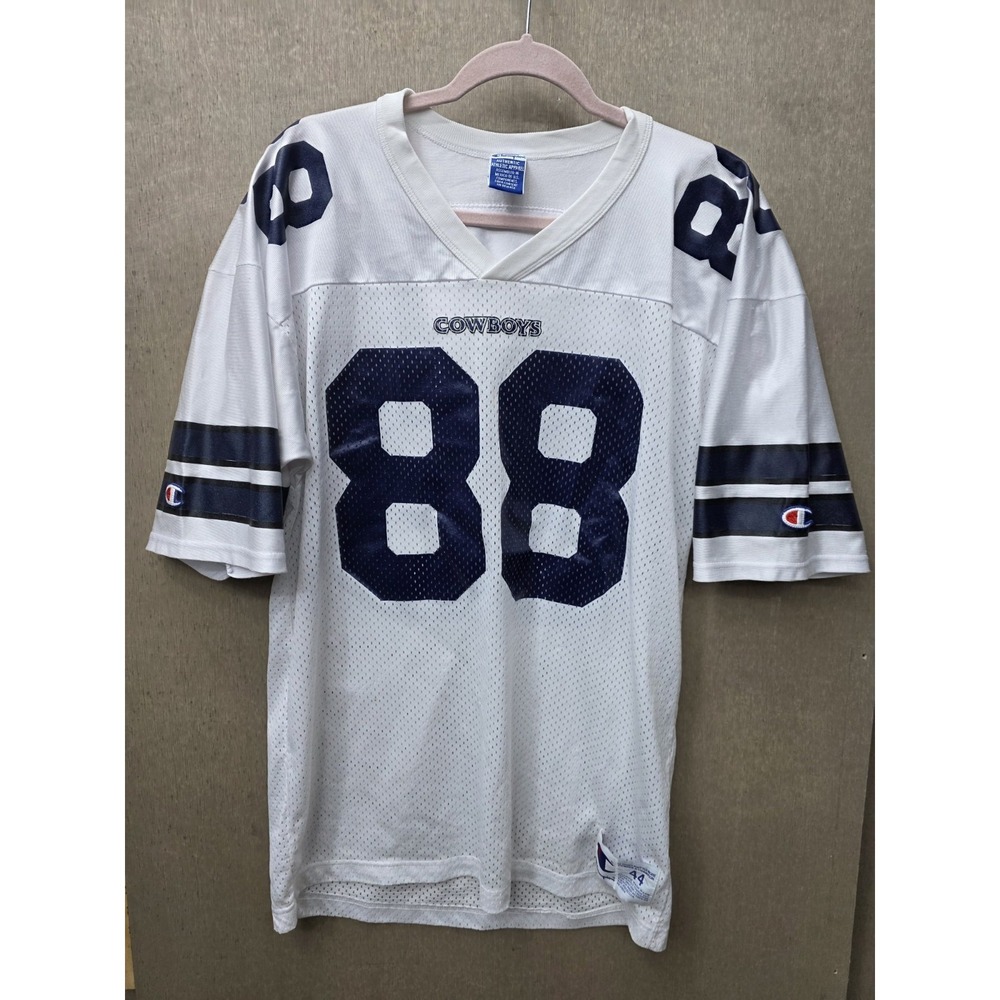 Vintage‎ Champion Dallas Cowboys Michael Irvin #88 Jersey Size 44 White NFL
